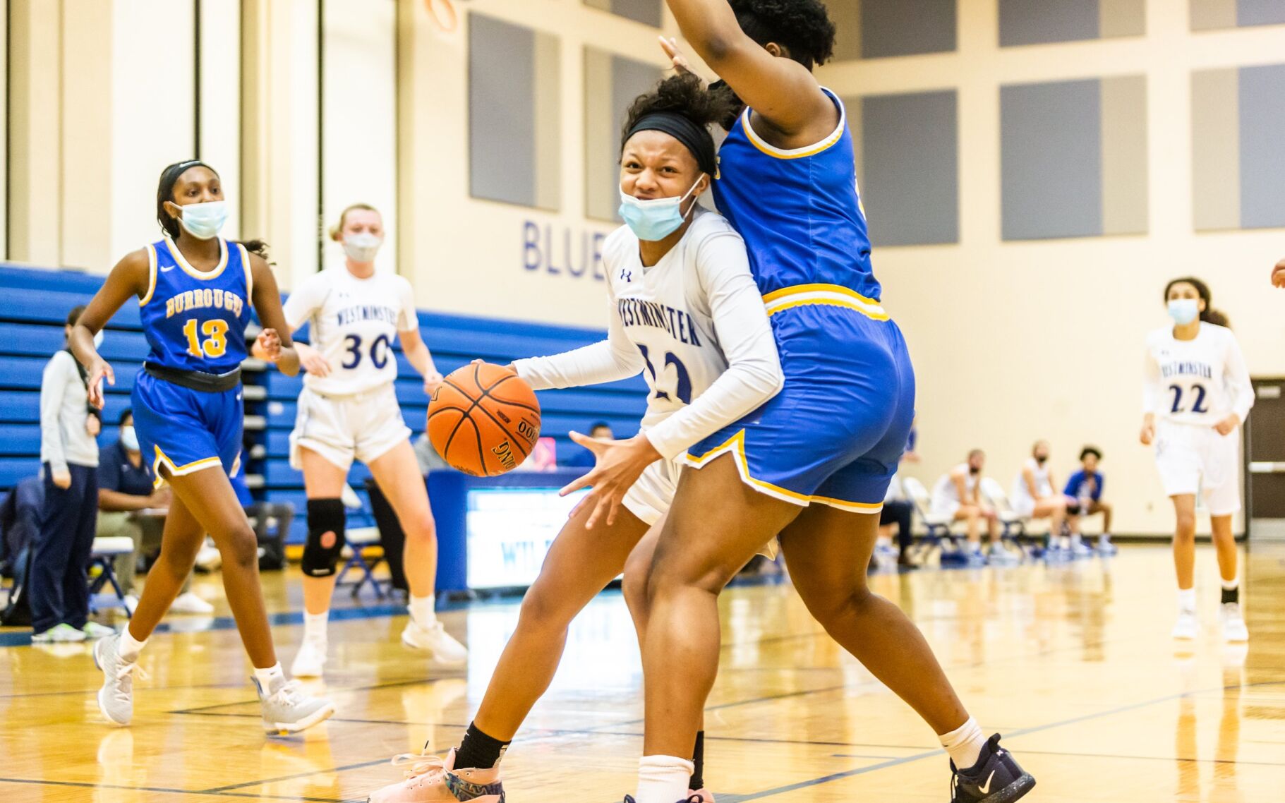 Westminster 54, John Burroughs 52